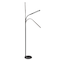 OttLite Black Natural Daylight LED Flexible Floor Lamp
